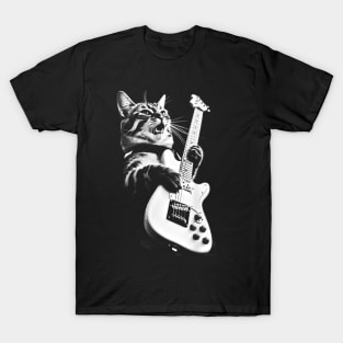 Rockstar Cat T-Shirt